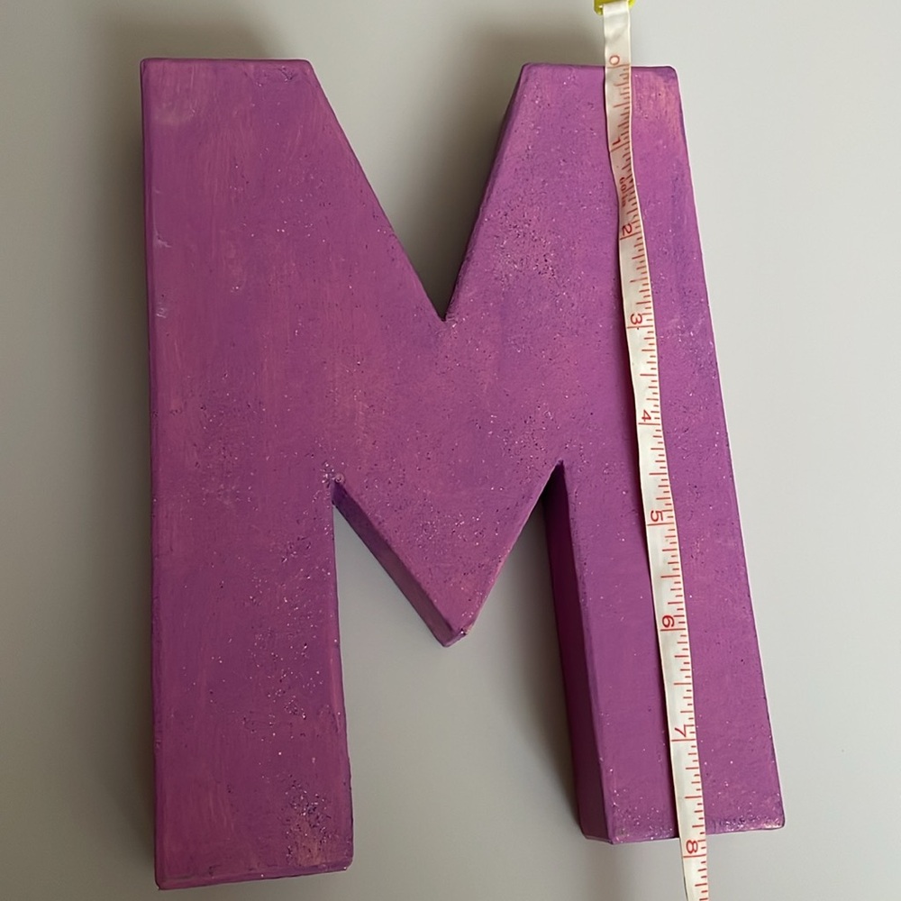 M block letter - Picture 4 of 7